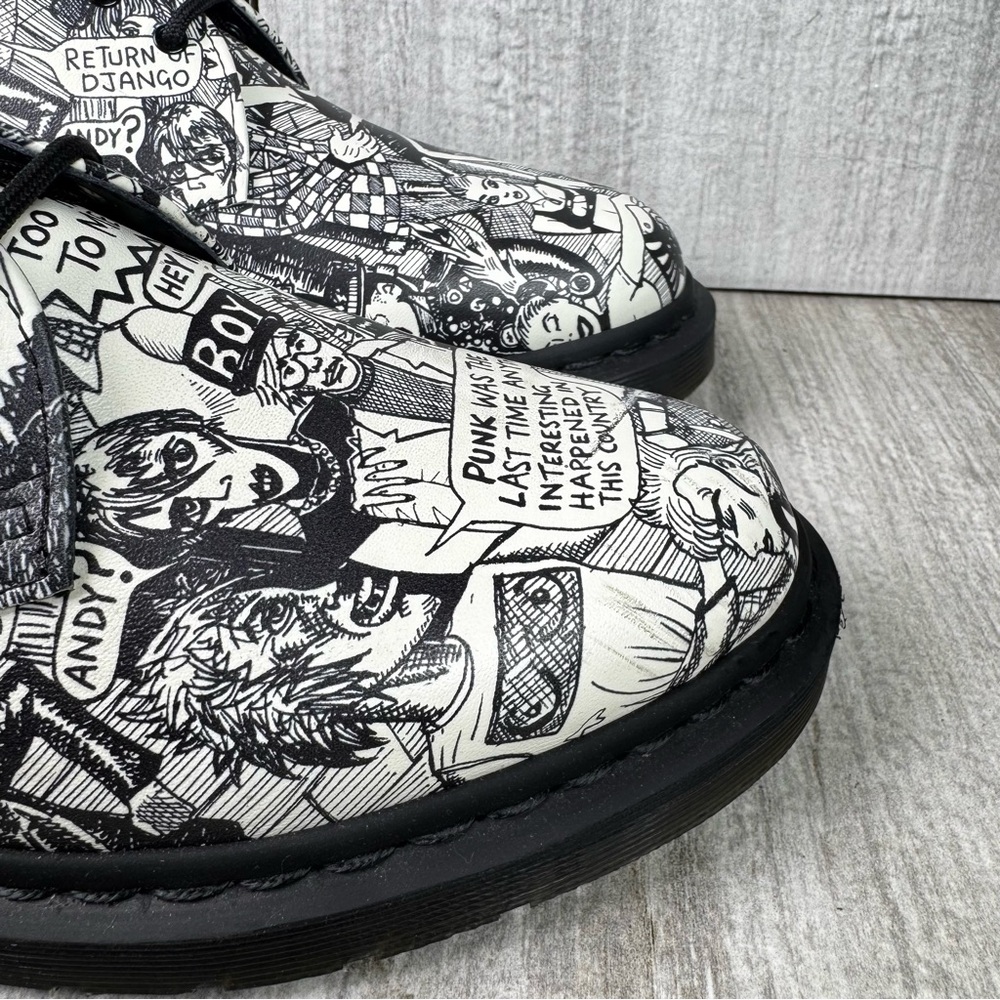 RARE NEW Dr. Martens 1461 Docs Mark Wigan Party People Mens Size 10 Wmns 11 - Picture 10 of 13
